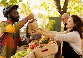 Volunteer Food Drive