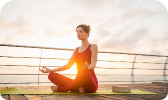 Sunset Yoga in the Park